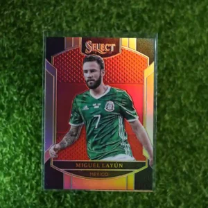 2016-17 Panini Select Soccer Miguel Layún Red Prizm 088/199