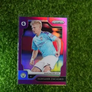 2019 Prizm Premier League Soccer Oleksandr Zinchenko Pink Prizm 08/99
