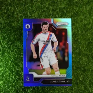 2019-20 Prizm Premier League Soccer James Tomkins Blue Prizm 034/199