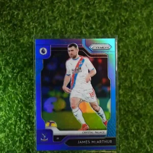 2019-20 Prizm Premier League Soccer James McArthur Blue Prizm 110/199