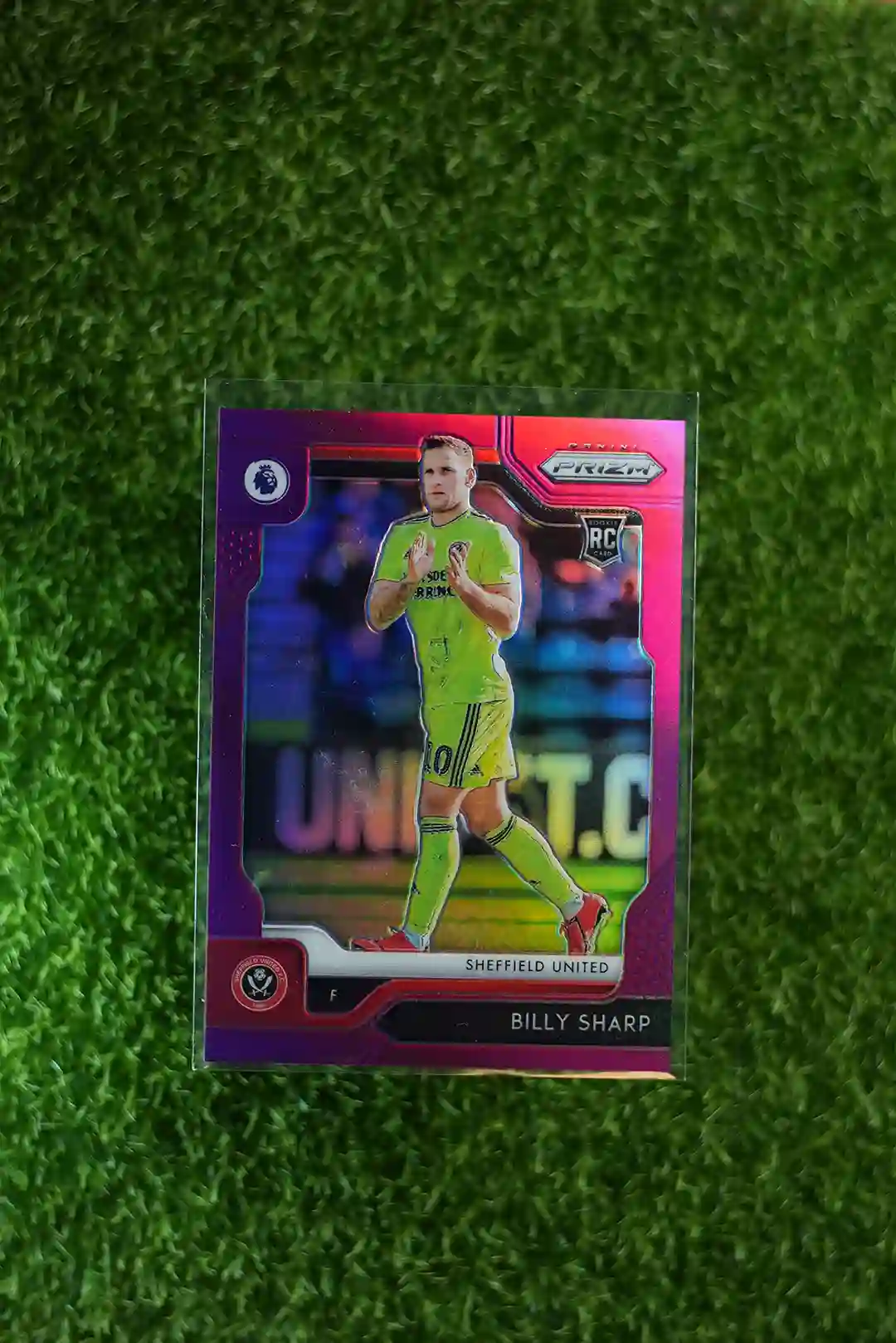 2019-20 Panini Prizm Billy Sharp Purple Prizm RC 48/99