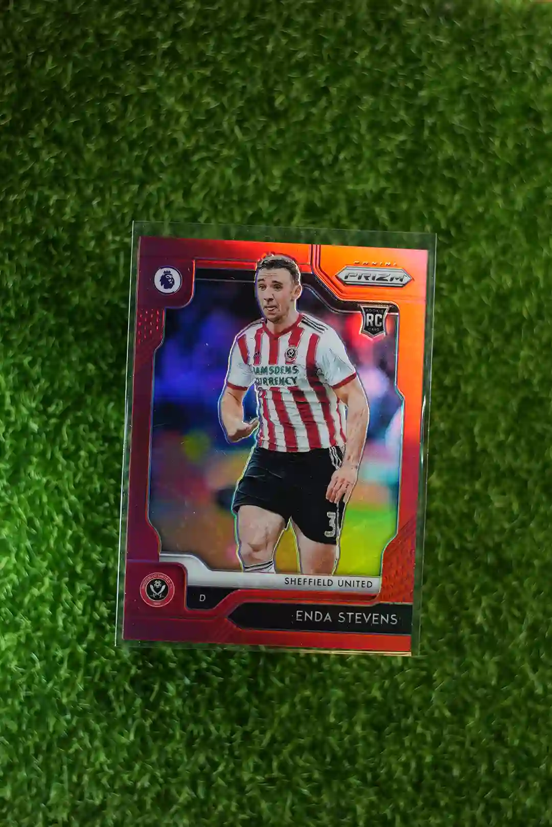 2019-20 Panini Prizm Enda Stevens Red Prizm RC 008/149