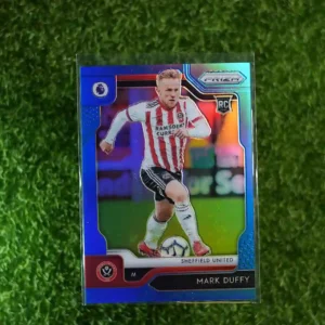 2019 Prizm Premier League Soccer Mark Duffy RC Blue Prizm 093/199