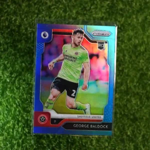 2019 Prizm Premier League Soccer George Baldock RC Blue Prizm 008/199