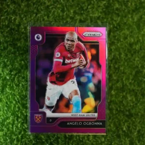 2019 Prizm Premier League Soccer Angelo Ogbonna Purple Prizm 74/99