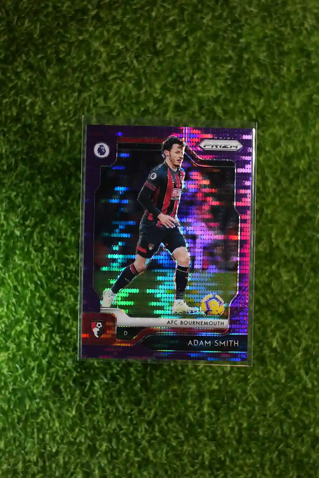 2019-20 Panini Prizm Premier League Soccer Adam Smith Purple Prizm 60/75