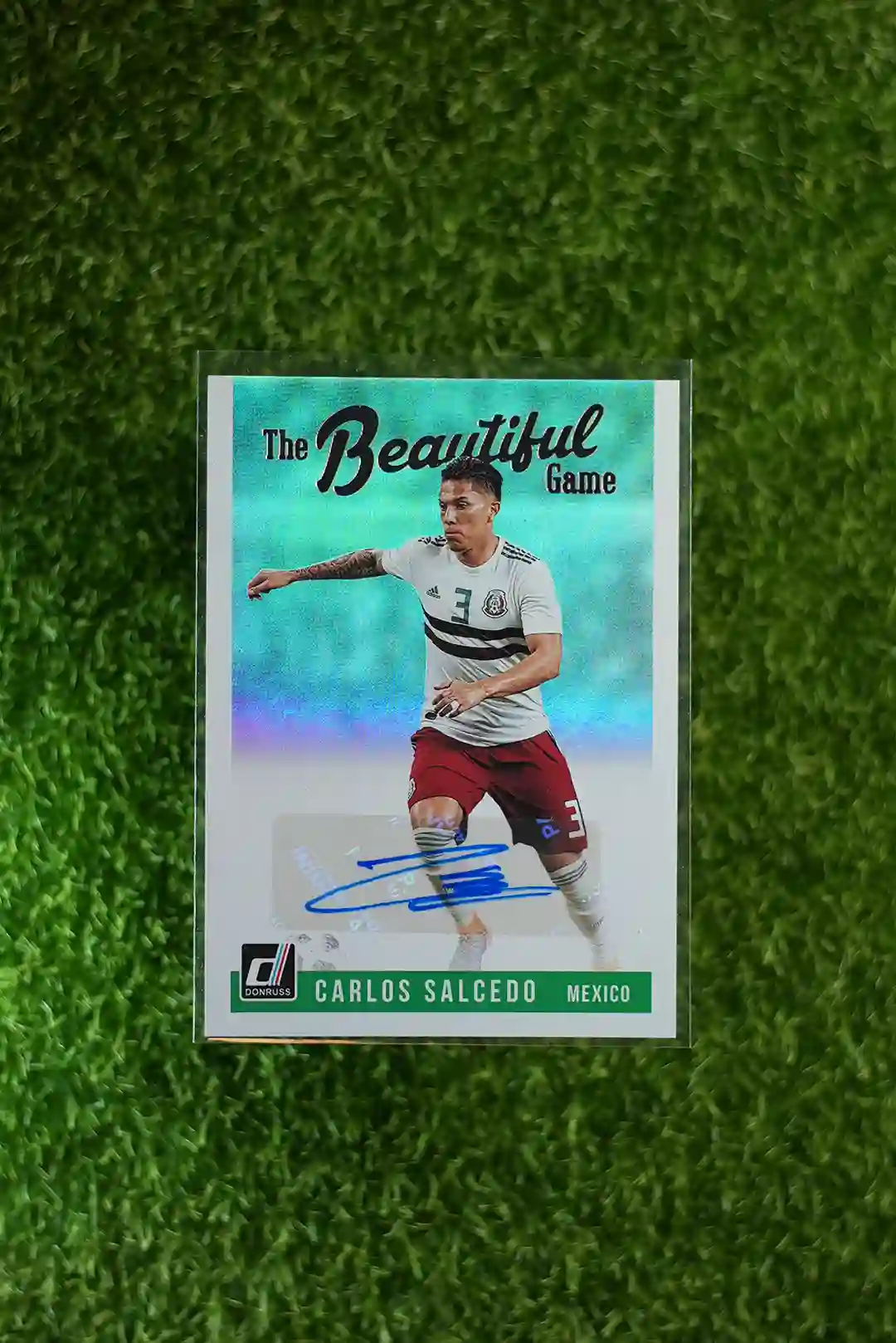 2018-19 Donruss Carlos Salcedo The Beautiful Game
