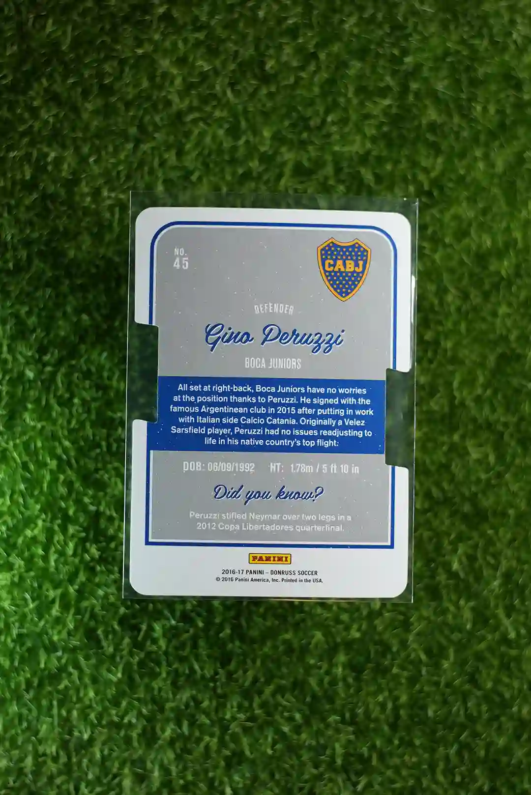 2016-17 Donruss Gino Peruzzi Press Proof 143/149 - Image 2