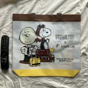 Starlux Airlines x Peanuts Snoopy 星宇航空 x 史諾比環保袋 (大)