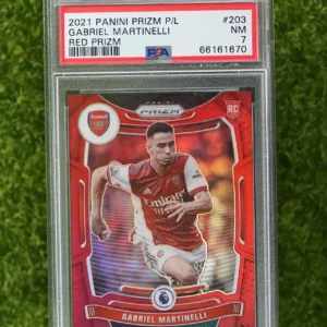 2021 Martinelli prizm red psa 7 063/149