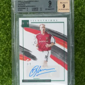 2020 bergkamp illustrious ink emerald bgs 9 1/2