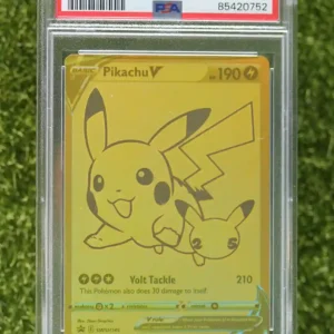 2021 Pokemon Pikachu V SWSH BSP Celebrations Ultra-Premium Collection 145 PSA 10