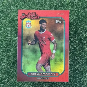 2023 Topps Liverpool DOMINIK SZOBOSZLAI The Mighty Reds 31 41/50