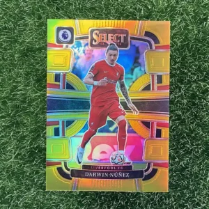 2023-24 Panini Liverpool FC Darwin Núñez Select Premier League Soccer - Terrace 51 Prizm  08/10