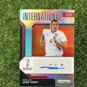 2022 Panini England John Terry Prizm International Ink I-JT Auto 108/199