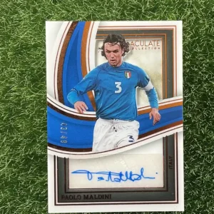 2023-24 Panini Italy PAOLO MALDINI Immaculate Collection SS-PM Auto 43/49